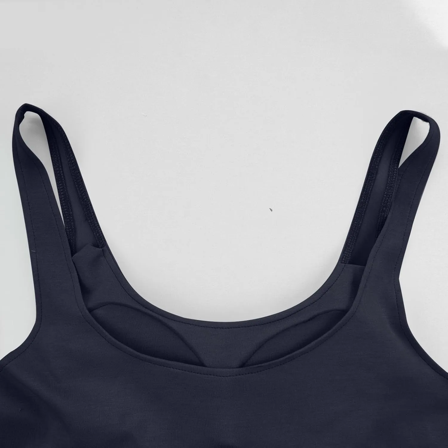 Tank Top with Built in Bra for Women Summer Basic Padded Yoga Shirts Shelf Bras Workout Camisole Casual Undershirt