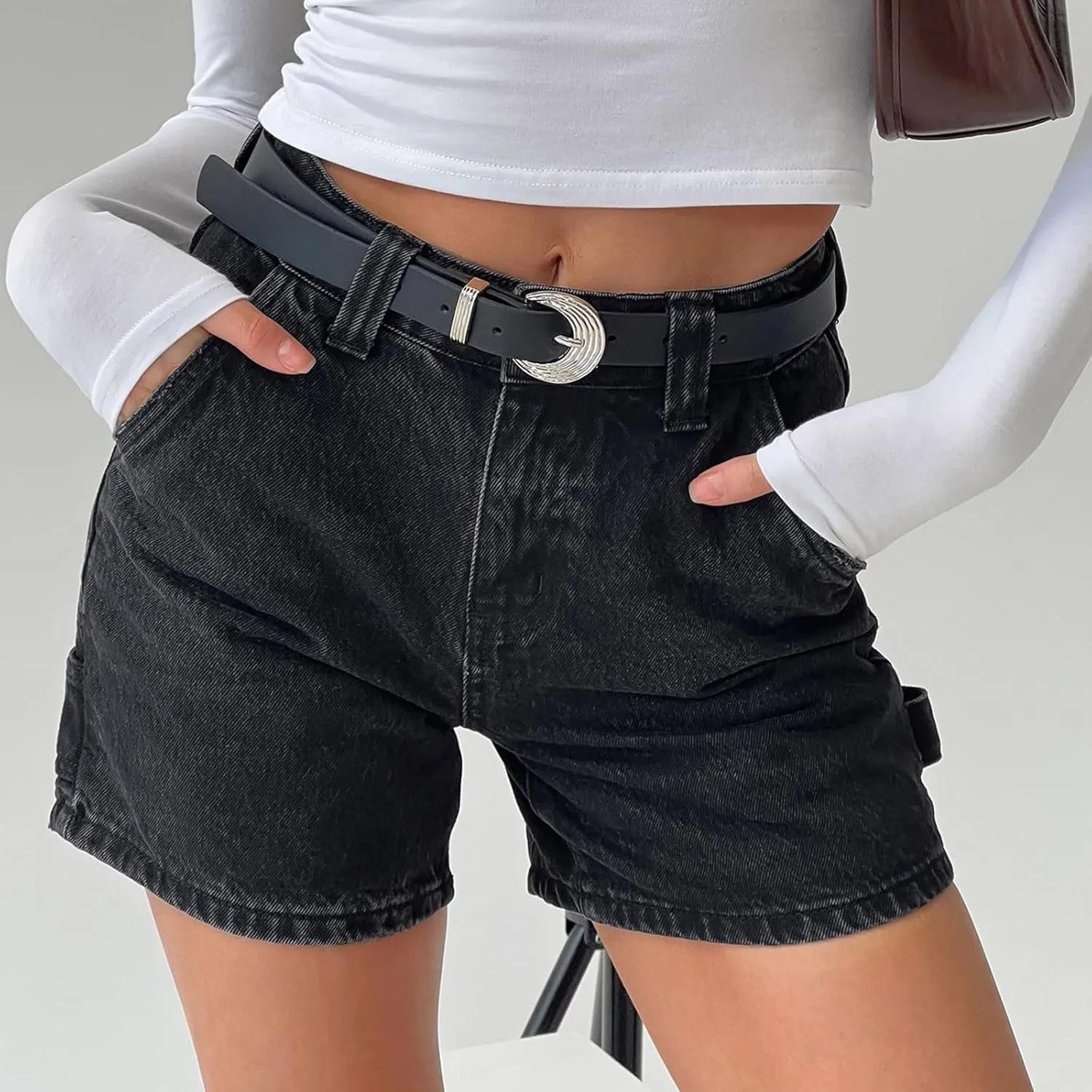 Waist Slim Pants Pants High Summer Shorts Women Jeans Hole Sexy Pants Casual Shorts for Women