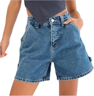 Waist Slim Pants Pants High Summer Shorts Women Jeans Hole Sexy Pants Casual Shorts for Women