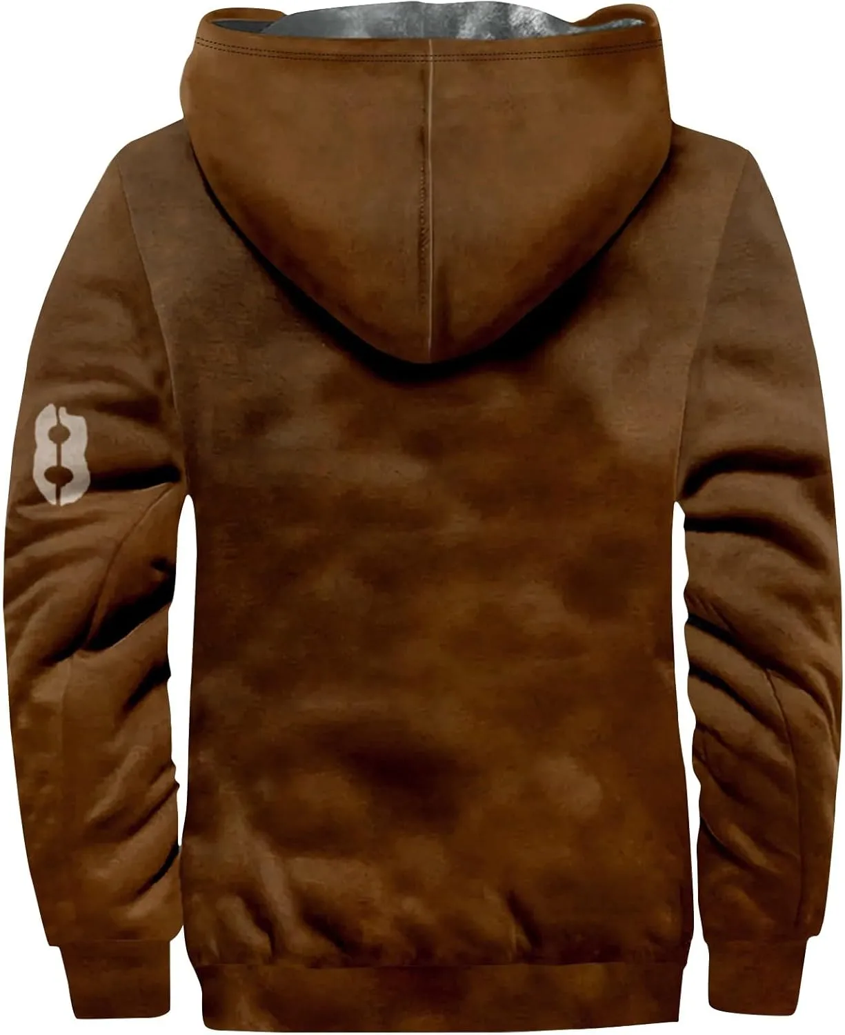 Winter Jackets for Men Heavyweight Sweatshirt Jacket Zip Up Sweatshirt Fleece Sherpa Lined Warm Hoodie Coat with Pockets