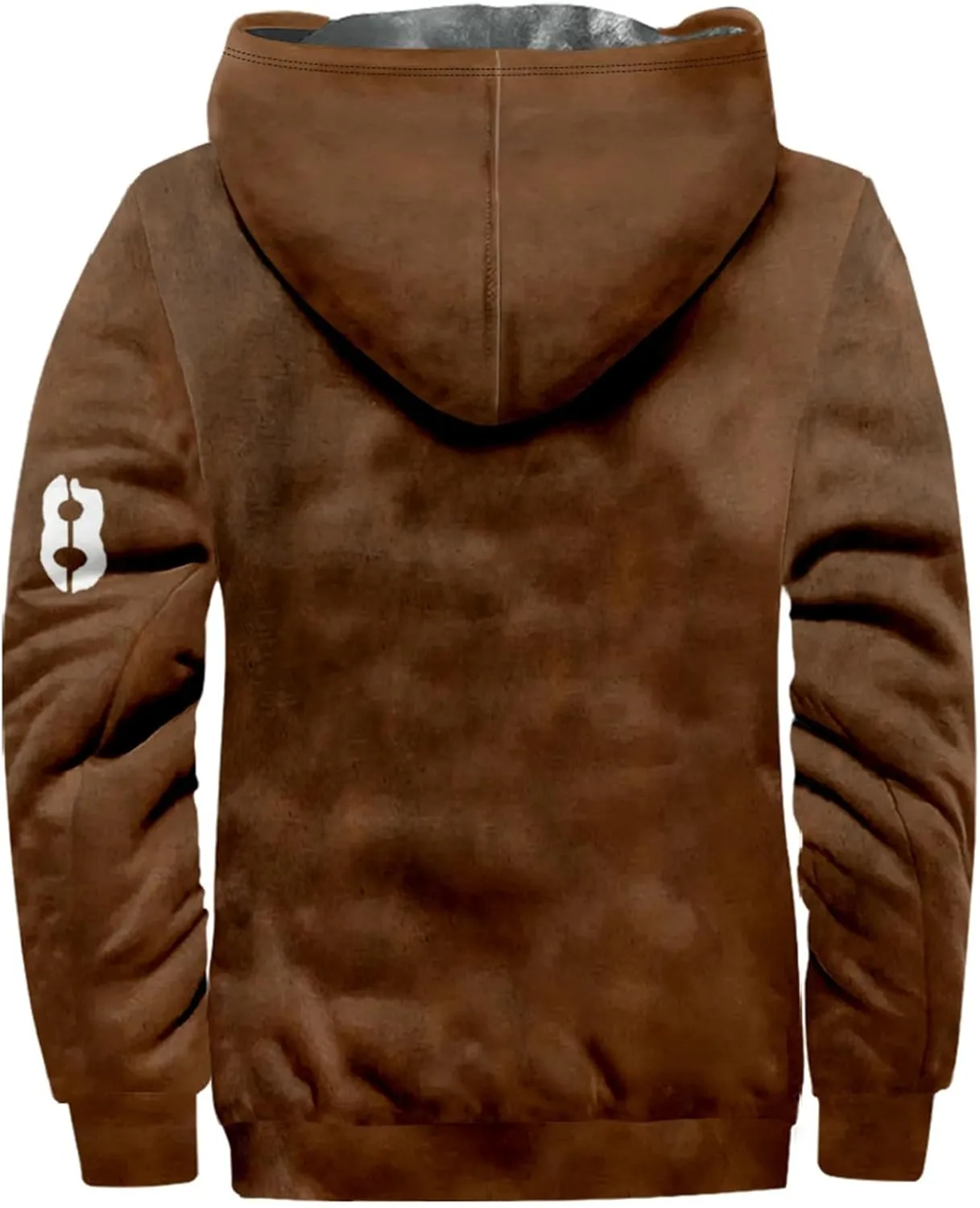 Winter Jackets for Men Heavyweight Sweatshirt Jacket Zip Up Sweatshirt Fleece Sherpa Lined Warm Hoodie Coat with Pockets