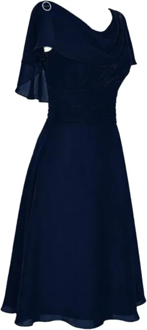 Women Formal Wedding Bridesmaid Dress Plus Size High-Waist Party Ball Prom Gown Cocktail Dresses