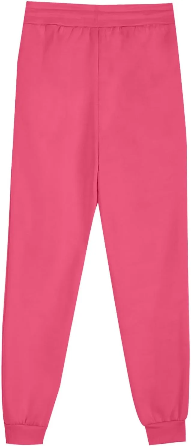 Womens Baggy Lounge Workout Cotton Sweatpants,Women’s Soft Running Modest Outfits,Drawstring Soft Sports Trousers