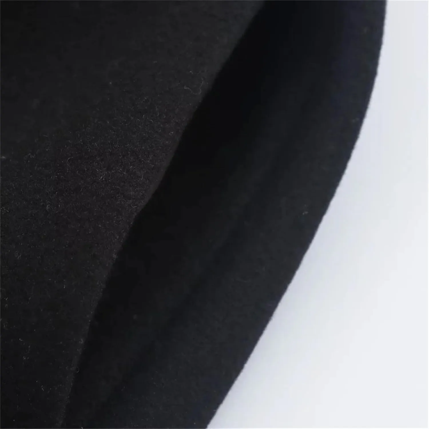 Women's Lapel Single Button Soft Long Sleeve Solid Coat Solid Color Soft Warm Tweed Trenchcoats