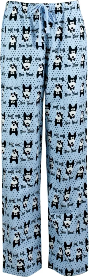 Women's Pure Cotton Flannel Pajama Lounge Bottoms
