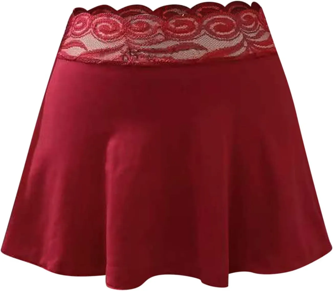 Women's Sexy See Through Sheer Micro Mini Skirt High Waist Party Short Skirt Rave Novelty Clubwear Skirt