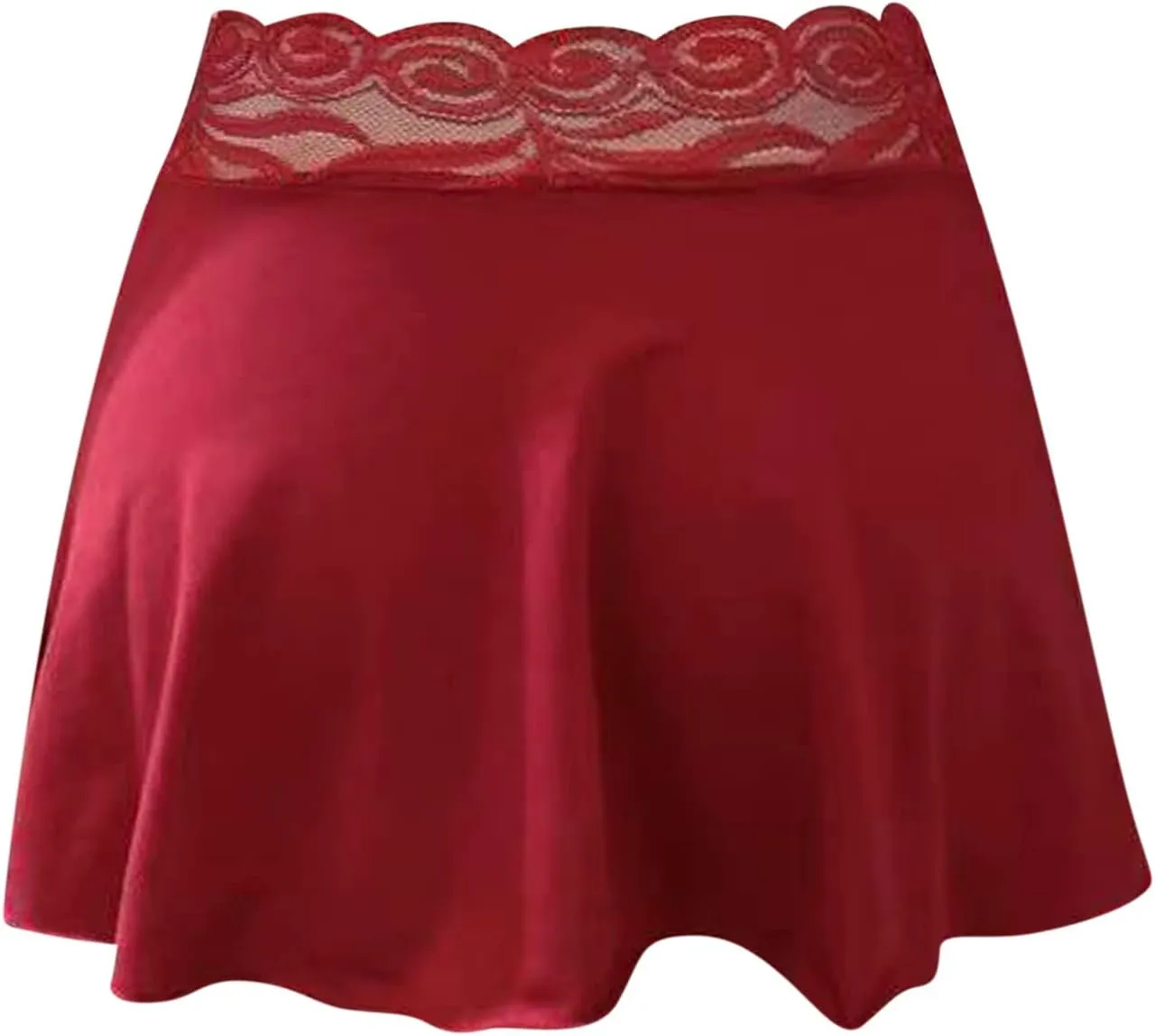 Women's Sexy See Through Sheer Micro Mini Skirt High Waist Party Short Skirt Rave Novelty Clubwear Skirt