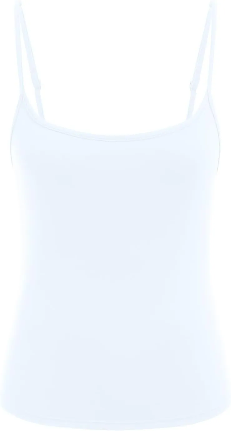 Women's Solid Color Yoga Tank Top Adjustable Spaghetti Straps Sleeveless Camisole Shirts