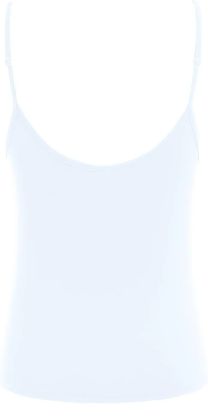 Women's Solid Color Yoga Tank Top Adjustable Spaghetti Straps Sleeveless Camisole Shirts