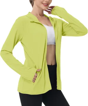 Womens Sunscreen Jacket Hoodies Sweater Long Sleeve Pockets Outdoor Lattice Splicing Pullover Sweatshirts Coats