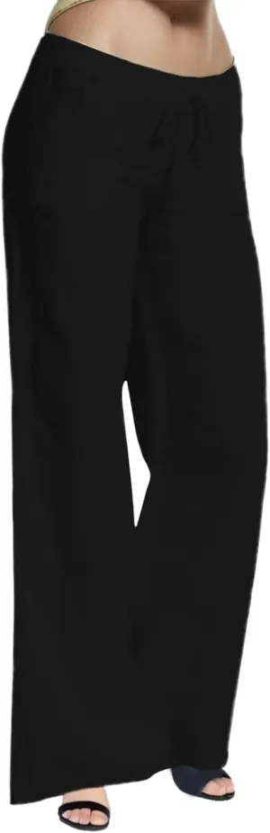 Women's Wide Leg Sweatpants Winter Fit Sports Slacks with Pockets Fleece Lined Water Resistant