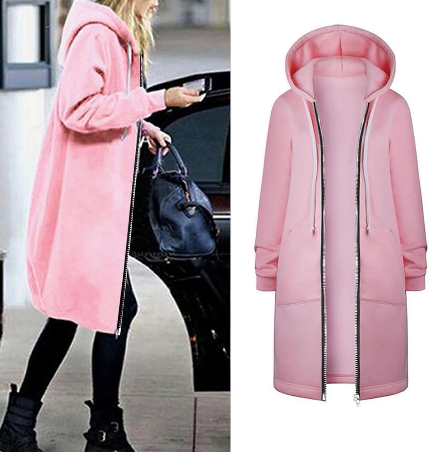 Women's Winter Coats Blouse Thin Coat Trench Long Jacket Ladies Slim Long Belt Elegant Trench Coat for Women 2023