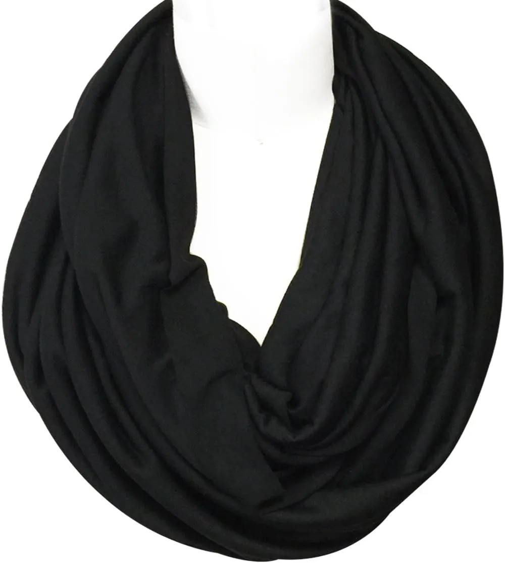 Wrapables Soft Jersey Knit Infinity Scarf
