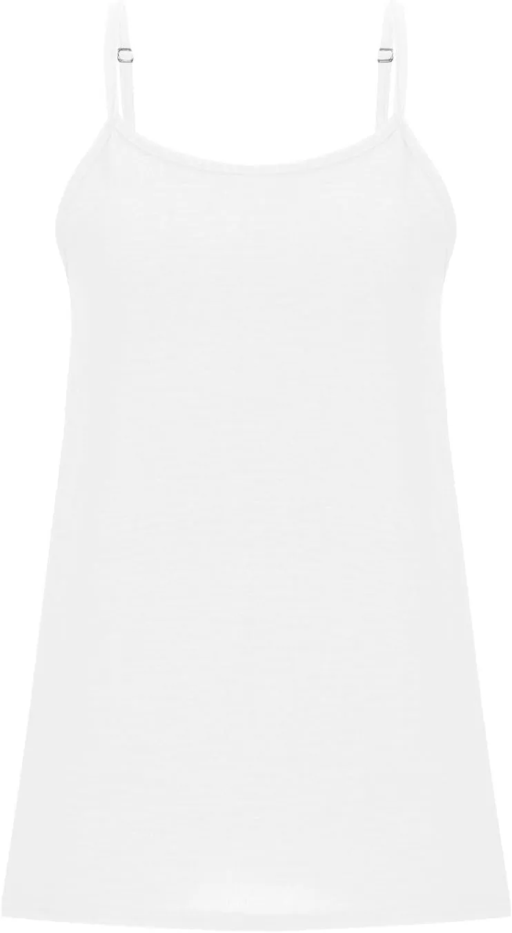 YRAETENM Womens Spaghetti Strap Tank Top Scoop Neck Sleeveless Camisole Tops Loose Fit Dressy Casual Shirts Summer Outfits