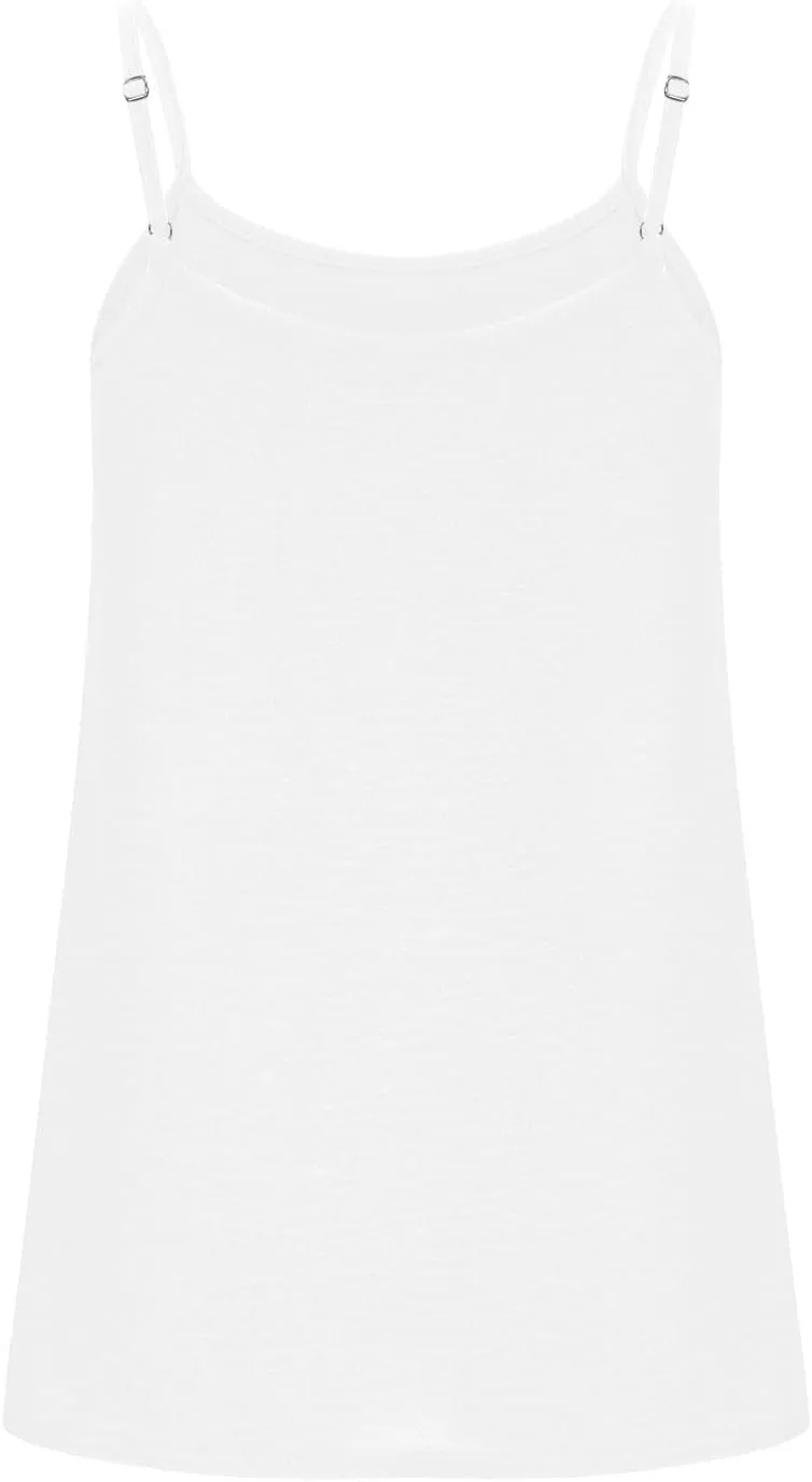 YRAETENM Womens Spaghetti Strap Tank Top Scoop Neck Sleeveless Camisole Tops Loose Fit Dressy Casual Shirts Summer Outfits