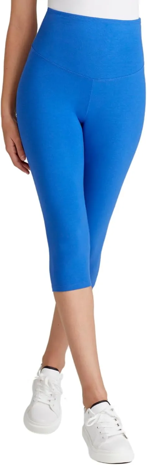 Yummie Women's Talia Capri Cotton Stretch Shapewear Legging